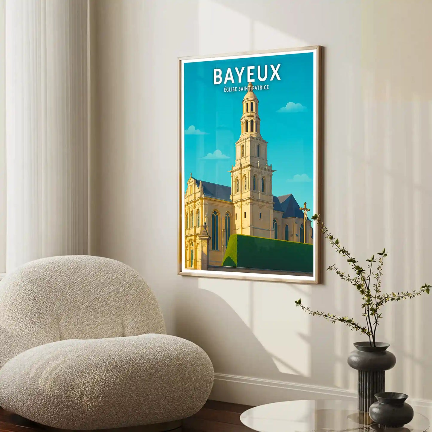 Affiche - Bayeux - Église Saint-Patrice