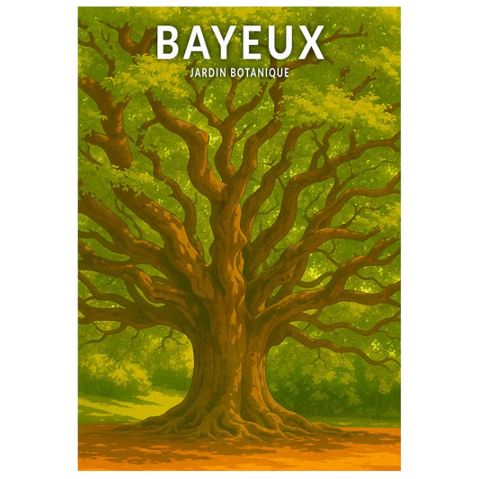 Affiche - Bayeux - Jardin Botanique