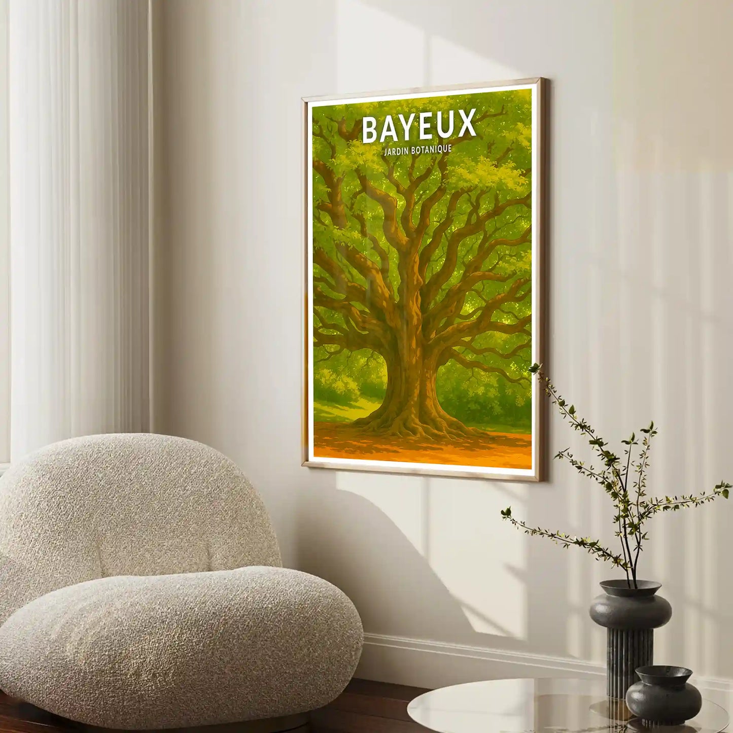 Affiche - Bayeux - Jardin Botanique