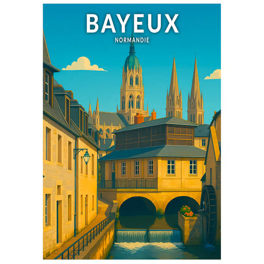Affiche - Bayeux - Normandie