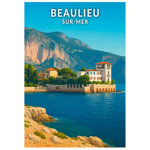Affiche - Beaulieu-sur-Mer