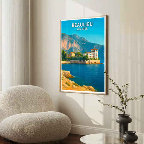 Affiche - Beaulieu-sur-Mer