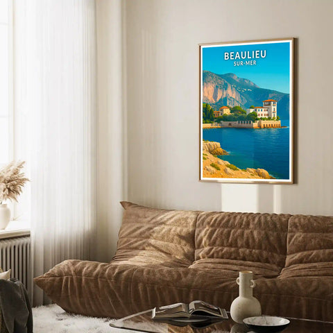 Affiche - Beaulieu-sur-Mer