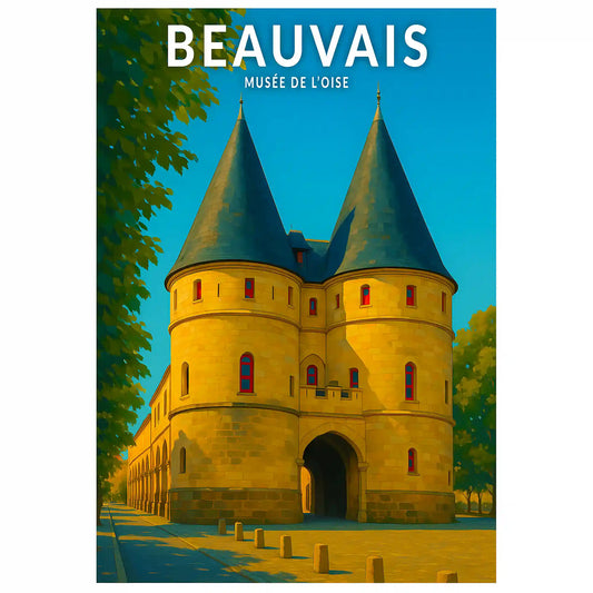 Affiche - Beauvais - Musée de l'Oise