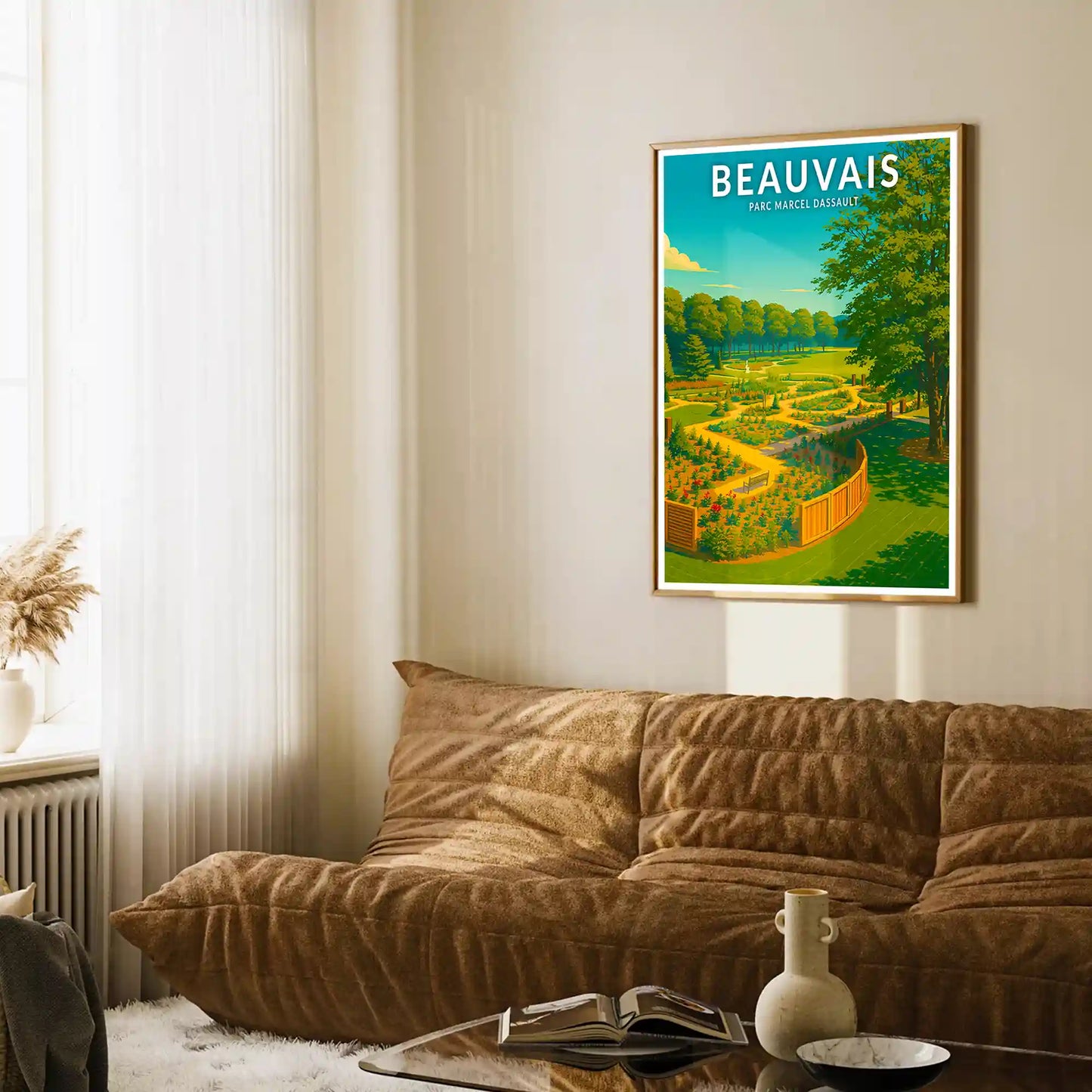 Affiche - Beauvais - Parc Marcel Dassault