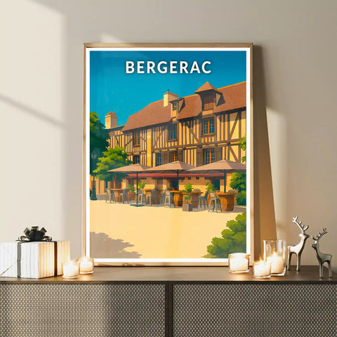 Affiche - Bergerac