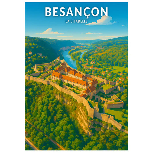 Affiche - Besançon - La Citadelle
