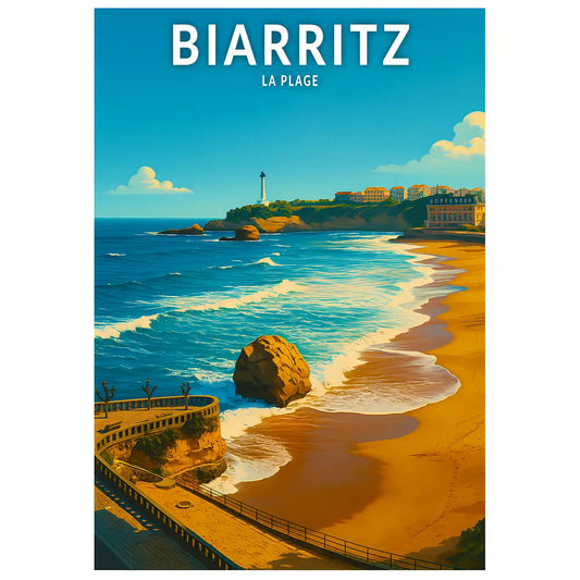 Affiche - Biarritz - Le Grand Palais