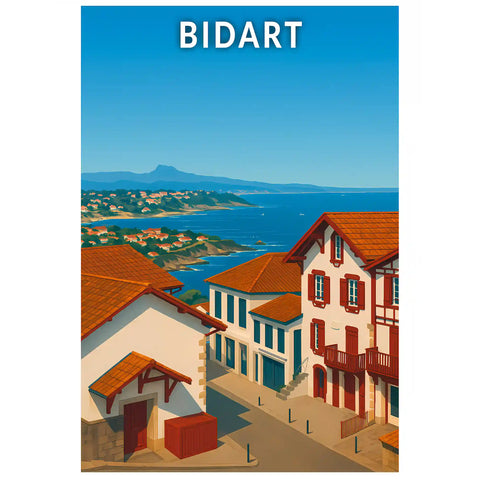Affiche - Bidart