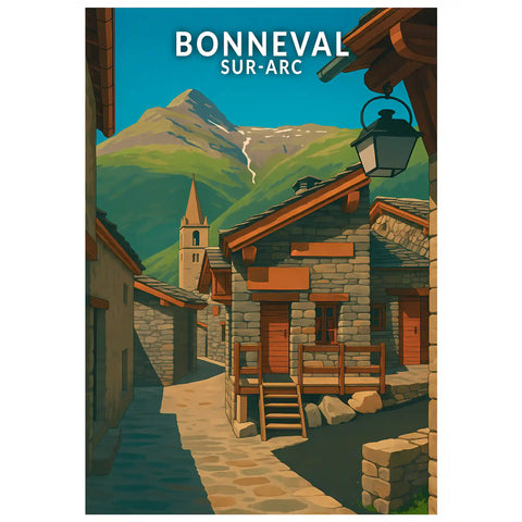 Affiche - Bonneval-sur-Arc
