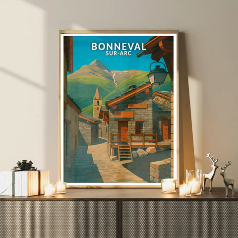 Affiche - Bonneval-sur-Arc