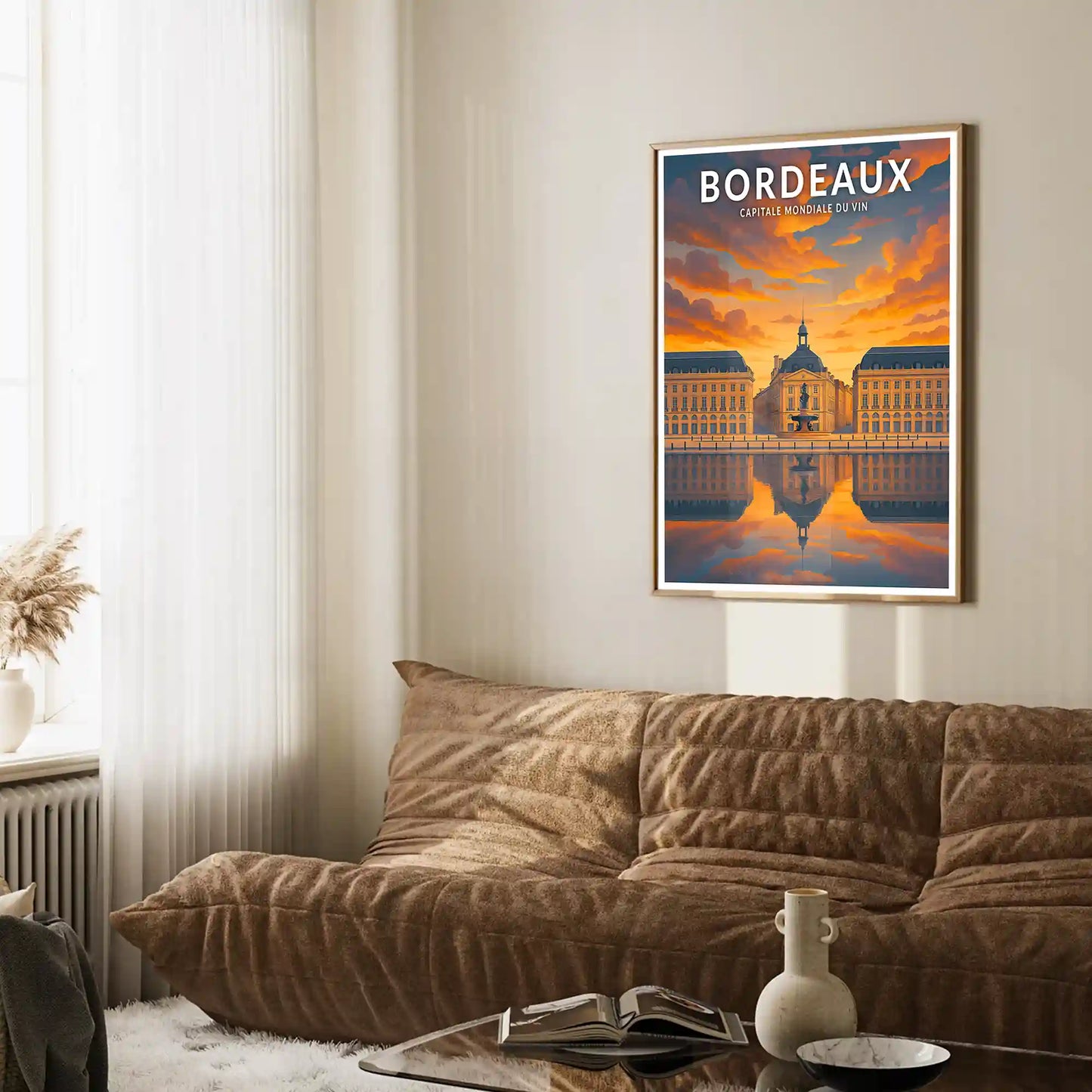 Affiche - Bordeaux - Capitale mondiale du vin