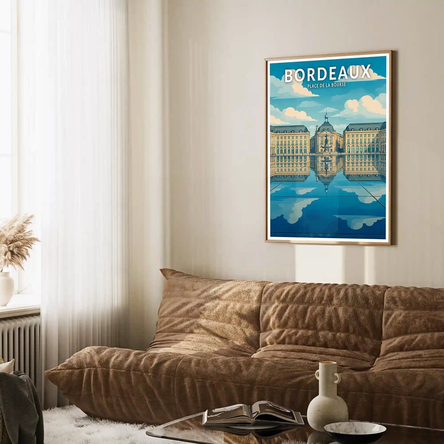 Affiche - Bordeaux - Place de la Bourse