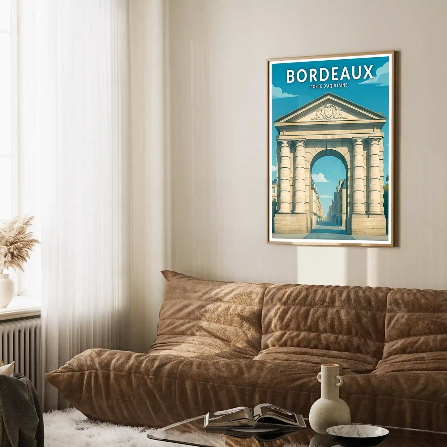 Affiche - Bordeaux - Porte d'Aquitaine