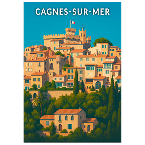 Affiche - Cagnes-sur-Mer
