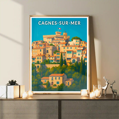Affiche - Cagnes-sur-Mer