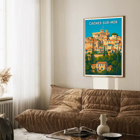 Affiche - Cagnes-sur-Mer