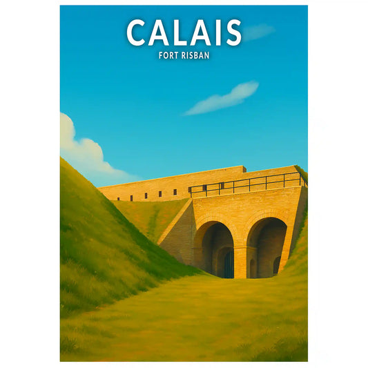 Affiche - Calais - Fort Risban