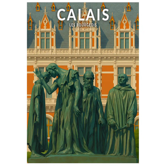 Affiche - Calais - Les Bourgeois