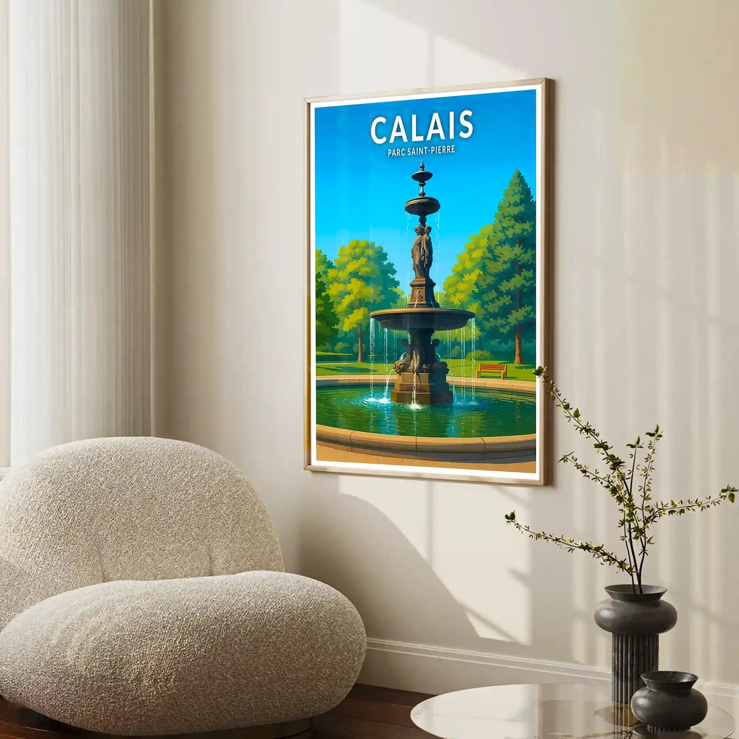 Affiche - Calais - Parc Saint-Pierre