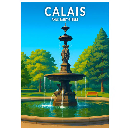 Affiche - Calais - Parc Saint-Pierre