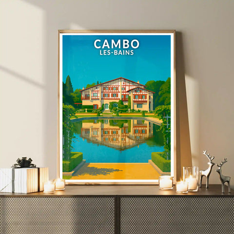 Affiche - Cambo-les-Bains