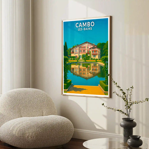 Affiche - Cambo-les-Bains