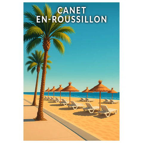 Affiche - Canet-en-Roussillon