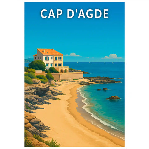Affiche - Cap d'Agde