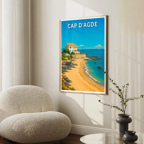 Affiche - Cap d'Agde