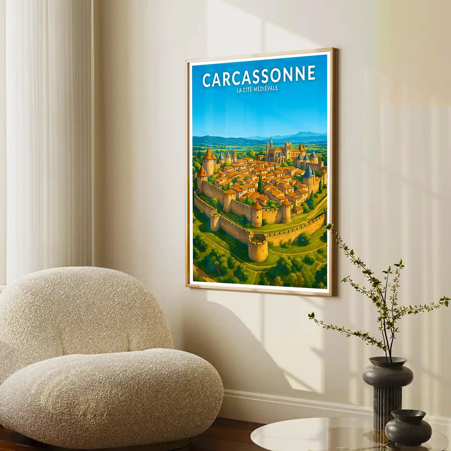 Affiche - Carcassonne - La Cité Médiévale