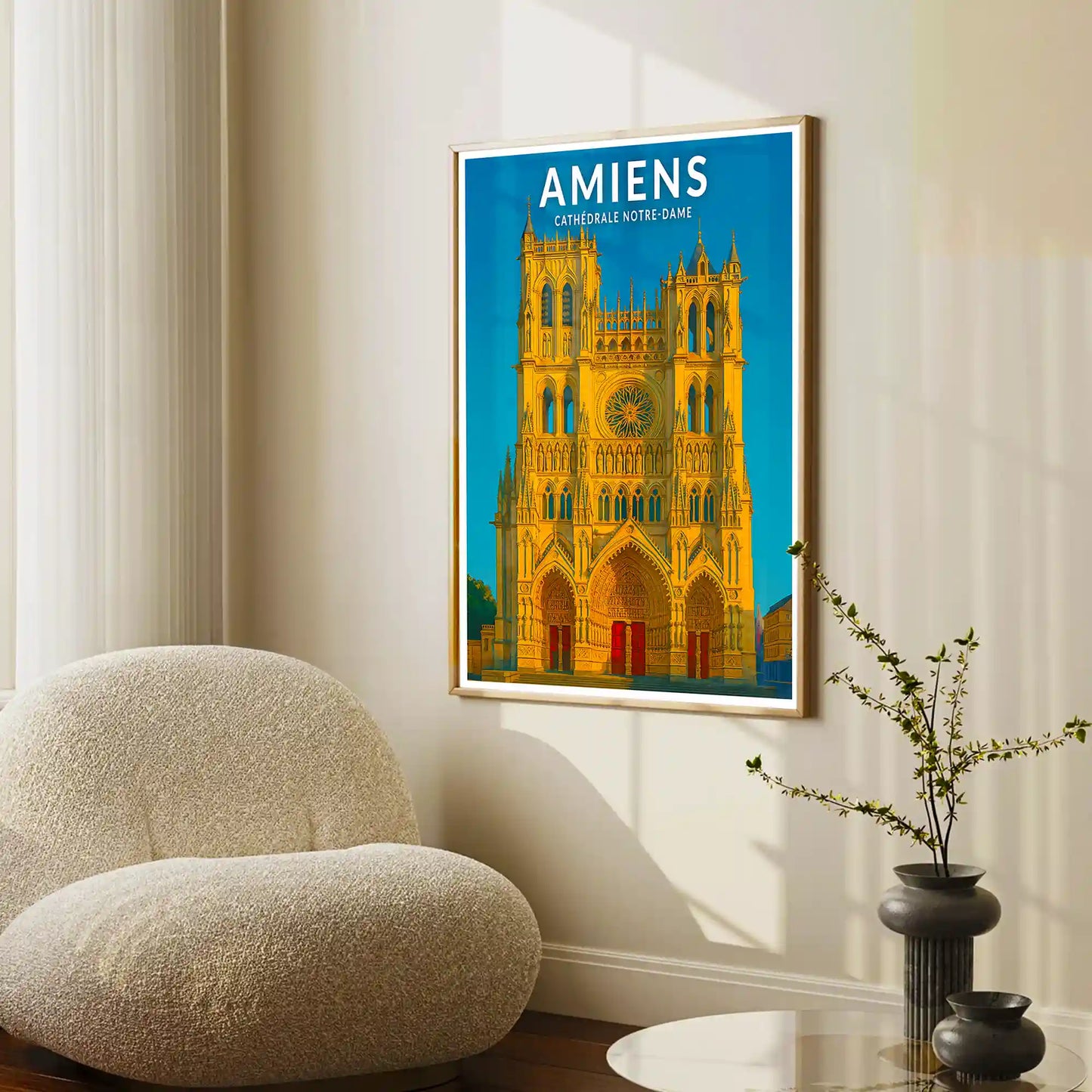 Affiche - Amiens - Cathédrale Notre-Dame