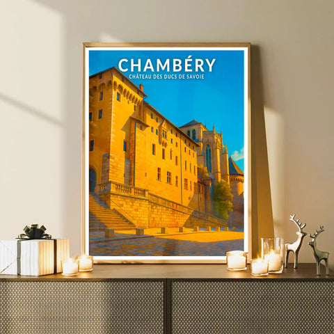 Affiche - Chambéry - Château des Ducs de Savoie