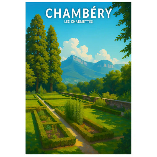 Affiche - Chambéry - Les Charmettes