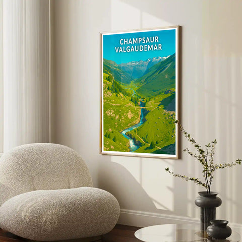Affiche - Champsaur Valgaudemar