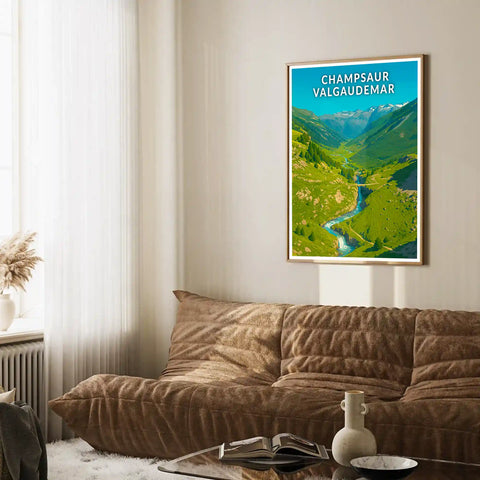 Affiche - Champsaur Valgaudemar
