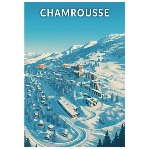 Affiche - Chamrousse