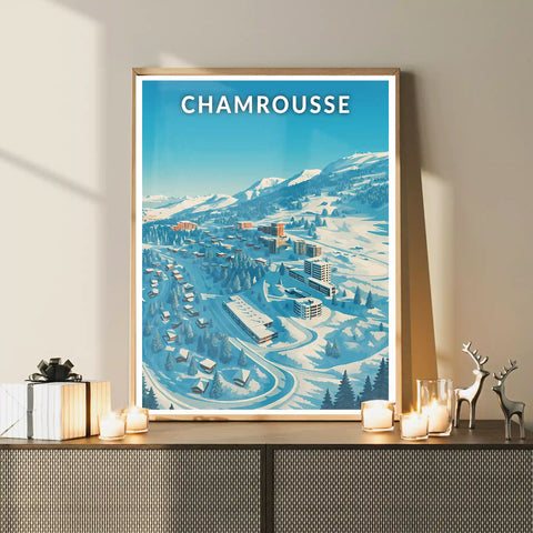 Affiche - Chamrousse