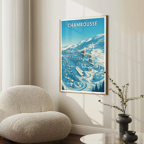 Affiche - Chamrousse