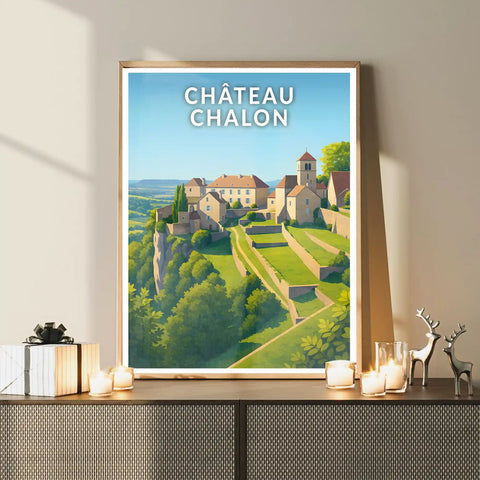 Affiche - Château-Chalon