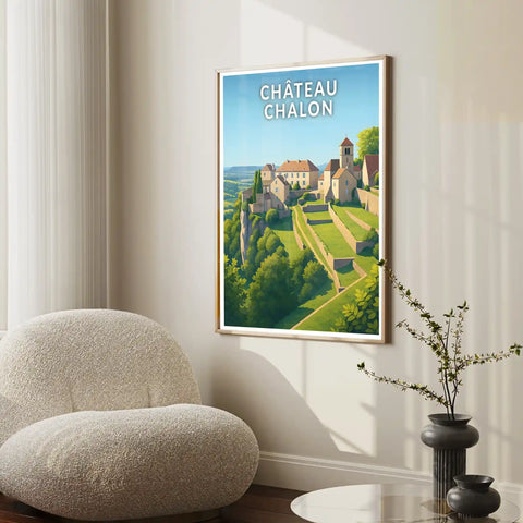 Affiche - Château-Chalon