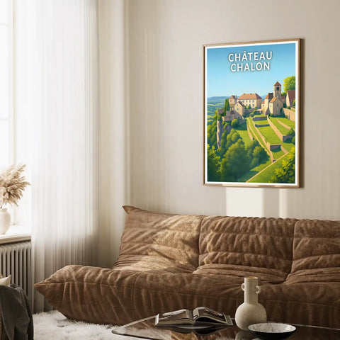 Affiche - Château-Chalon