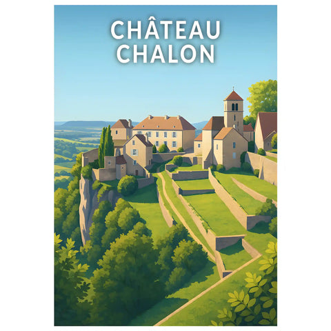 Affiche - Château-Chalon