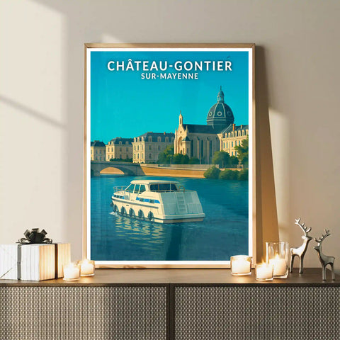 Affiche - Château-Gontier-sur-Mayenne