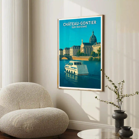 Affiche - Château-Gontier-sur-Mayenne