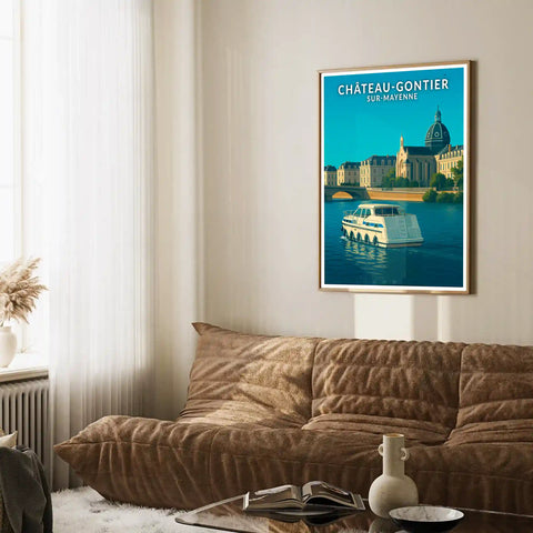 Affiche - Château-Gontier-sur-Mayenne