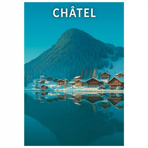 Affiche - Châtel