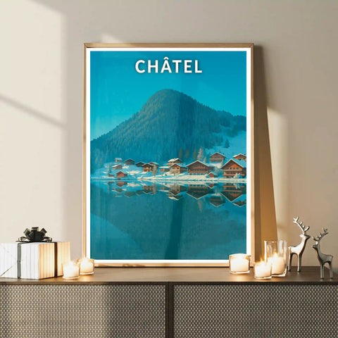 Affiche - Châtel