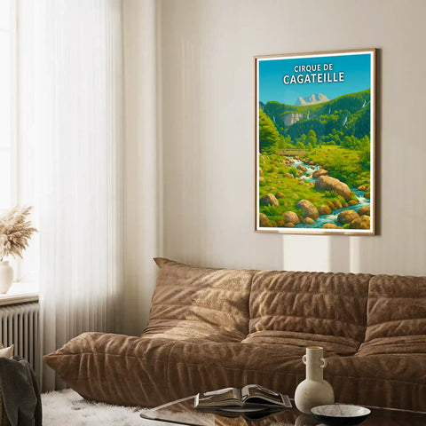 Affiche - Cirque de Cagateille