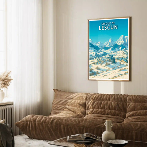 Affiche - Cirque de Lescun